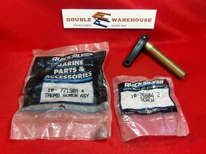 NOS OEM Mercury Quicksilver 10-77190A 4 Thumb Screw Clamp Assembly 10-76804 2 - Picture 1 of 3