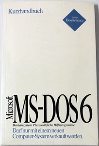 Microsoft MS-DOS 6.0 - Deutsch - 3½″ - NEUWARE - Bild 1 von 2
