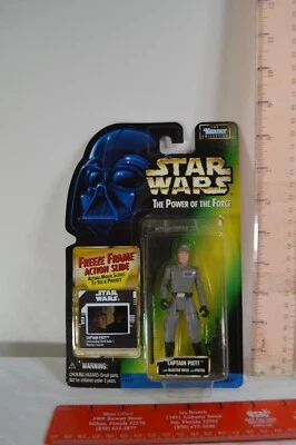 1997 Star Wars Poder de la Fuerza Capitán Piett Figura Freeze Frame T55 Foto 1 de 4