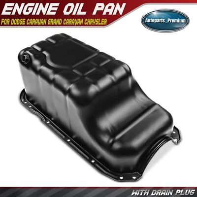 Engine Oil Pan Sump for Dodge Caravan Grand Caravan Chrysler Daytona Plymouth - Image 1 of 4