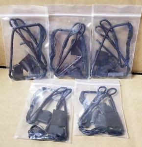 5 String Replacements 50-80 lb + 2 End Caps Archery Pistol Crossbow - Picture 1 of 2