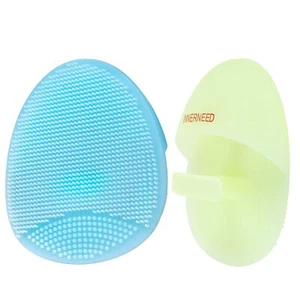 Soft Silicone Facial Cleansing Brush Manual Face Scrubber Exfoliating Massage Sc - Picture 1 of 8