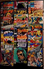 Lot of 41 COMIC BOOKS - MARVEL DC IMAGE VALIANT & MORE - SPIDERMAN XMEN SUPERMAN