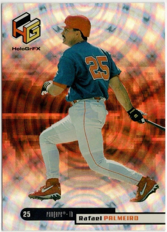 1999 Upper Deck HoloGrFX Rafael Palmeiro Card #58 Rangers - Image 1 of 1