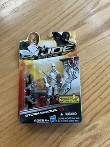 New Storm Shadow Working Zipline G.I. JOE COBRA Retaliation - Picture 1 of 5