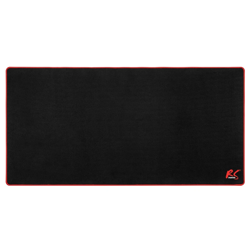 NanoRS Tappetino Mouse da Scrivania 120x60cm Nero RS173