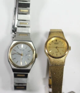 (2) Lote de relojes de pulsera Seiko SX S2 para mujer pequeños - SIN PROBAR - Imagen 1 de 5