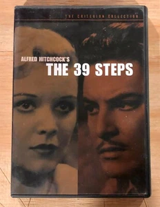 THE 39 STEPS CRITERION COLLECTION DVD Alfred Hitchcock Classic LIKE NEW - Imagen 1 de 4