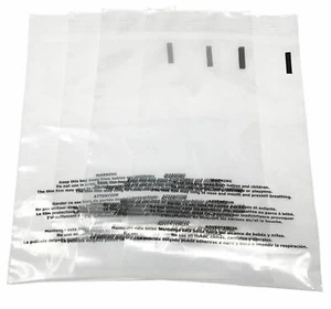 Bolsas de advertencia de asfixia resellables 1,5 mil - 6x9 8x10 9x12 10x13 12x15 18x24 - Imagen 1 de 6