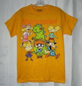 Nickelodeon 90s Cartoon Arnold Rugrats Ren Marigold Yellow Orange Small - Picture 1 of 4