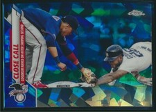 2020 Topps Chrome Sapphire #31 Niko Goodrum Detroit Tigers Close Call