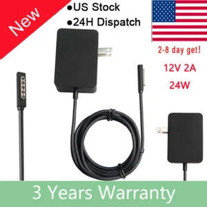 For Microsoft Surface 2 RT Pro Wall AC Charger Adapter Windows 8 10.6 Tablet - Picture 1 of 8