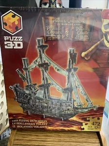 PUZZLE 3D FLYING DUTCHMAN DISNEY PIRATAS DEL CARIBE SELLADO DE FÁBRICA NUEVO - Imagen 1 de 2