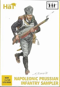 HäT/HaT Napoleonic Wars Prussian Infantry Sampler - 1/72 Scale (25mm) - Picture 1 of 2