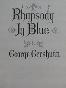 gershwin george rhapsody in blue Piano solo with 2nd piano part(Ed. Harm) - Picture 1 of 1