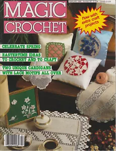 Magic Crochet Magazine Issue February 1986 Number 40 - Picture 1 of 9