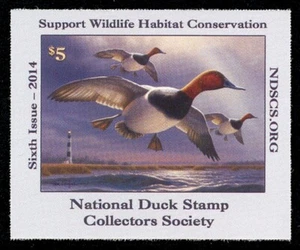 NDS6 — 2014 National Duck Stamp Collectors Society - Picture 1 of 1