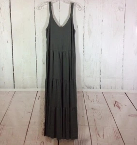 Splendid Maxi Dress Womens S Gray Tiered Romantic Resortwear Vacation NWT $188 - Picture 1 of 16