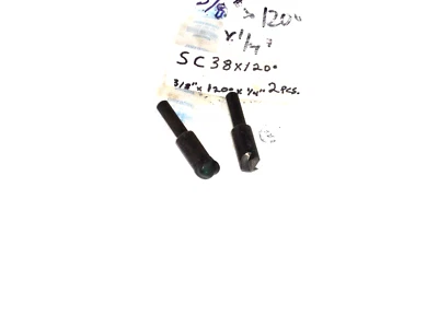 SC38X120) 2pcs., Single End Countersink, 3Flt. Parab., 3/8" x 120Deg.x 1/4"Dia. - Image 1 of 3