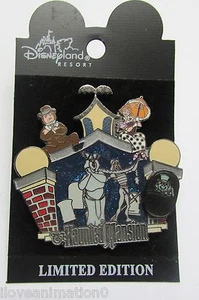 Pin Pics Disney 15212 DLR Mansión Embrujada Escenas Memorables #3 Prendedor Escena de Ópera - Imagen 1 de 2