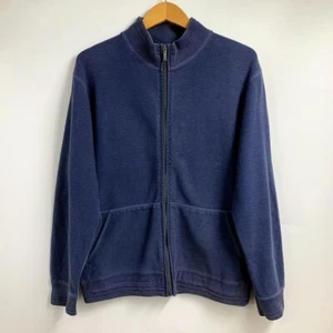 Tommy Bahama Men's Full Zip Cotton Long Sleeve Knit Sweatshirt Size L - Picture 1 of 10