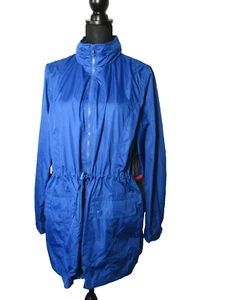 St. John's Bay Utility Anorak Jacket Windbreaker Blue Sz XL Packable - Picture 1 of 7