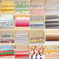 DIY 42 0ptions Sewing Quilting Fabric Cotton Squares Patchwork Floral Scraps Lot