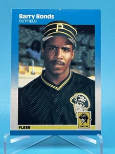 1987 Fleer Barry Bonds #604 Rookie RC - Bild 1 von 2