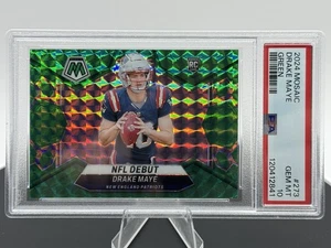 2024 Panini Mosaic Green Horizontal #273 Drake Maye (RC) - Picture 1 of 4