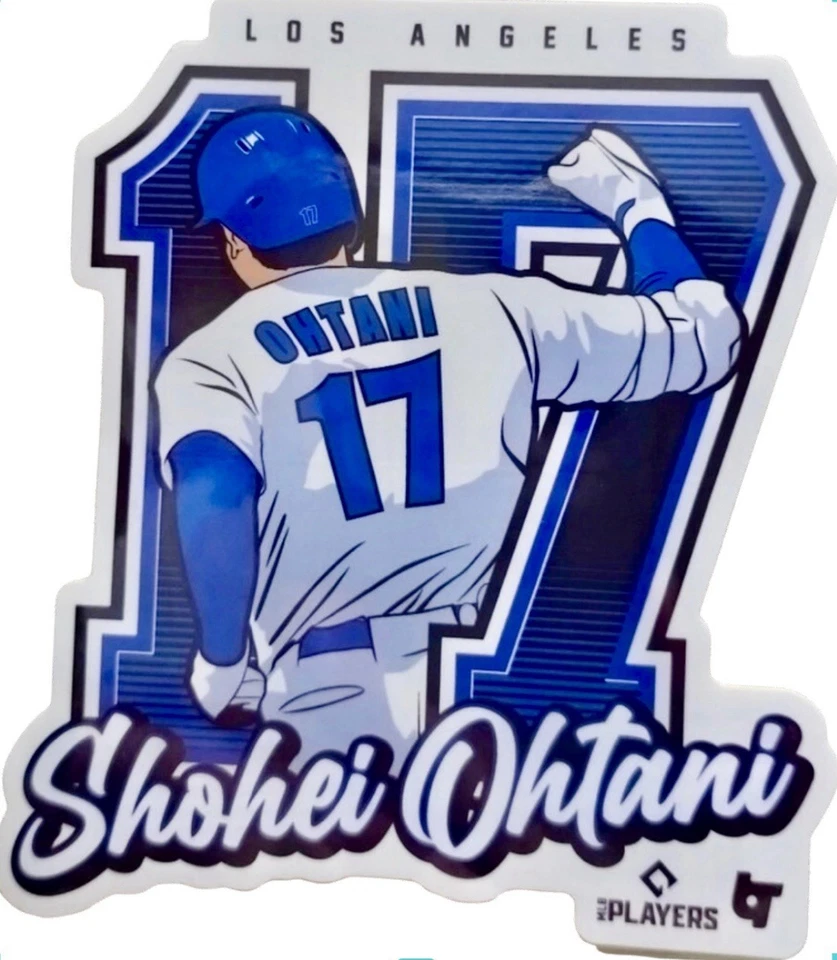 Shohei Ohtani Los Angeles Dodgers 4x3 Inch Die Cut Sticker🔥Quantity - Image 1 of 1