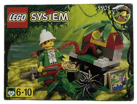 LEGO 5905 Adventurers Jungle Hidden Treasure NEW Vintage 1999 28 Pieces Nice Box