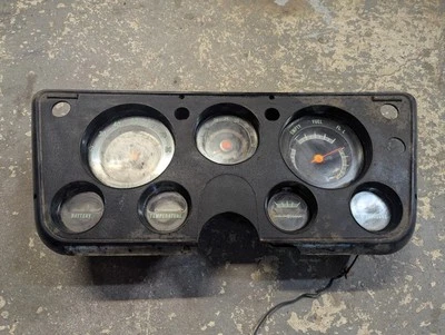 1967 1972 71 C10 C20 Chevrolet Gmc Project Gauge Cluster Speedometer Tachometer - Image 1 of 4