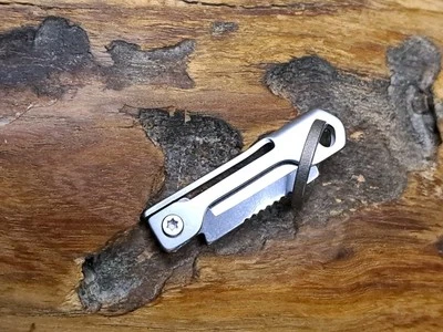 超迷你不锈钢钥匙扣刀  — 第 1/4 张图片