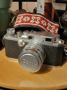 Canon II-D1 with 50mm F1.8 35mm Rangefinder Camera - Picture 1 of 12