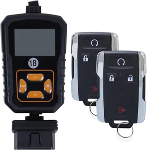 2PCS Key fob Keyless Entry Remote Fob Replacement for GMC Sierra Black  - Picture 1 of 7