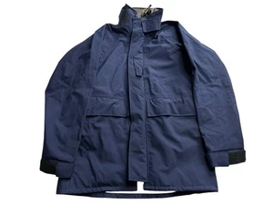 PROPPER FOUL WEATHER II GORE TEX PARKA MEN'S SZ Small Reg NAVY COAST GUARD - Picture 1 of 8