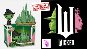 WICKED - ELPHABA WITH THE EMERALD CITY #44 - FUNKO TOWN POP MOVIES - BRANDNEU - Bild 1 von 4