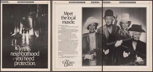 THE GOLDEN GIRLS - Original 1988 Trade AD / 3pg TV Promo / Poster _ Betty White - Bild 1 von 5