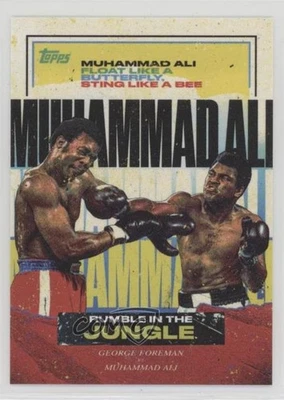 2021 Topps The People's Champ Collection Tyson Beck Insert /1808 Muhammad Ali - Image 1 of 2