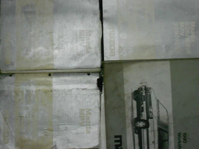 1990 Mazda MPV Furgoneta Servicio Tienda Reparación Manual Juego Fábrica Libros - Imagen 1 de 4