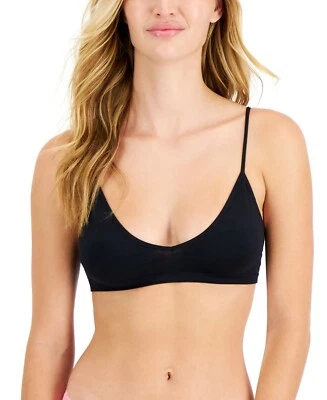 Jenni Women's Light Support Pullover Bralette, Deep Black, Medium - Image 1 of 2