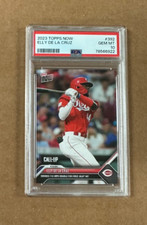 2023 Topps Now Baseball Card #392 Elly De La Cruz Rookie Call-Up Graded PSA 10