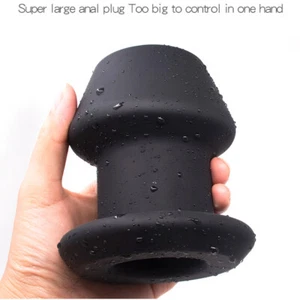 Hombres Lavado Anal Colon Recto Limpieza Silicona Dilatador Enema Hueco para Mujeres - Imagen 1 de 15