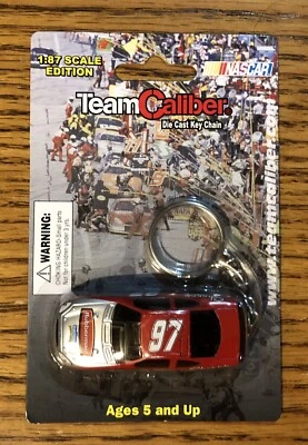 1:87 Scale Kurt Busch #97 Sharpie Die Cast Key Chain Team Caliber - Image 1 of 2