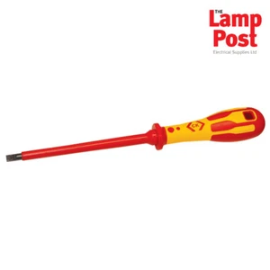CK Tools T49144 Dextro VDE Slotted Screwdriver - Choose Your Size - ALL SIZES - Picture 1 of 1