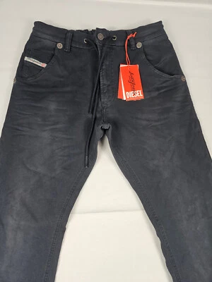 Diesel Krooley-E-NE Jogg Jeans Sweat Jeans vintage anthrazit Größe 28/32 - Bild 1 von 4