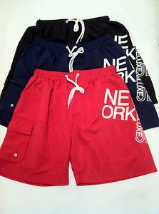 New Mens Boys Microfibre Casual Training Jogging Running Gym Sport Shorts - Picture 1 of 7