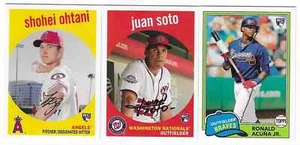 Full 2018 Topps Archives Baseball Card Set (1-300) - Including Valuable Rookies - Picture 1 of 2