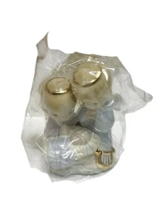 1997 Avon Enesco Precious Moments Holy Family Porcelain Ornament Christmas NEW - Picture 1 of 7