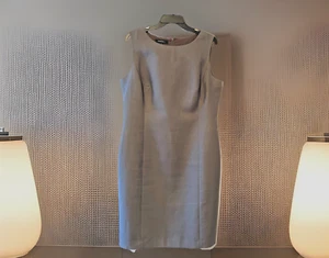 Lafayette 148 New York Baumwolle/Seide Karriere Etuikleid 12/L Neu ohne Etikett gefüttert EDEL - Bild 1 von 8